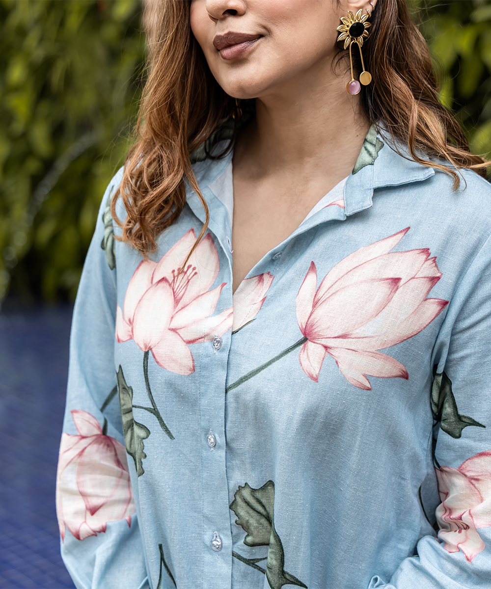Blue Lotus Dress