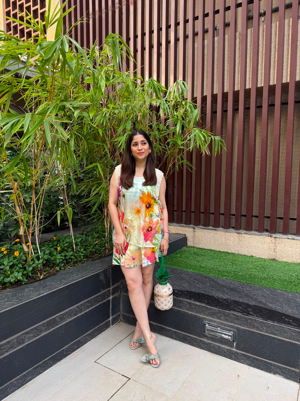 Sejal Aggarwal in Picnic Apron Set