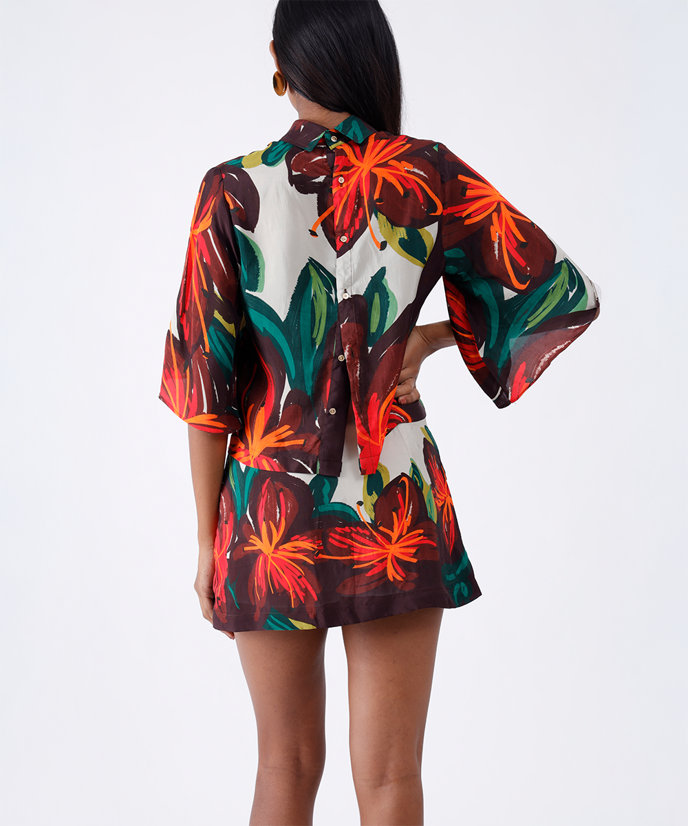 Floralys Shirt Set
