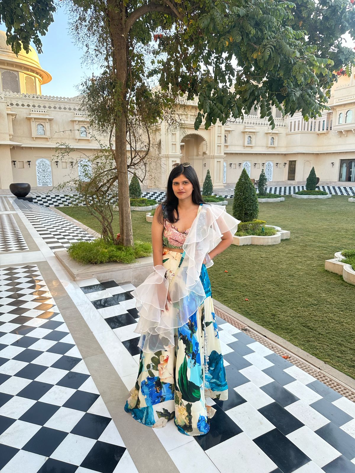 Florana Embroidered Lehenga Set