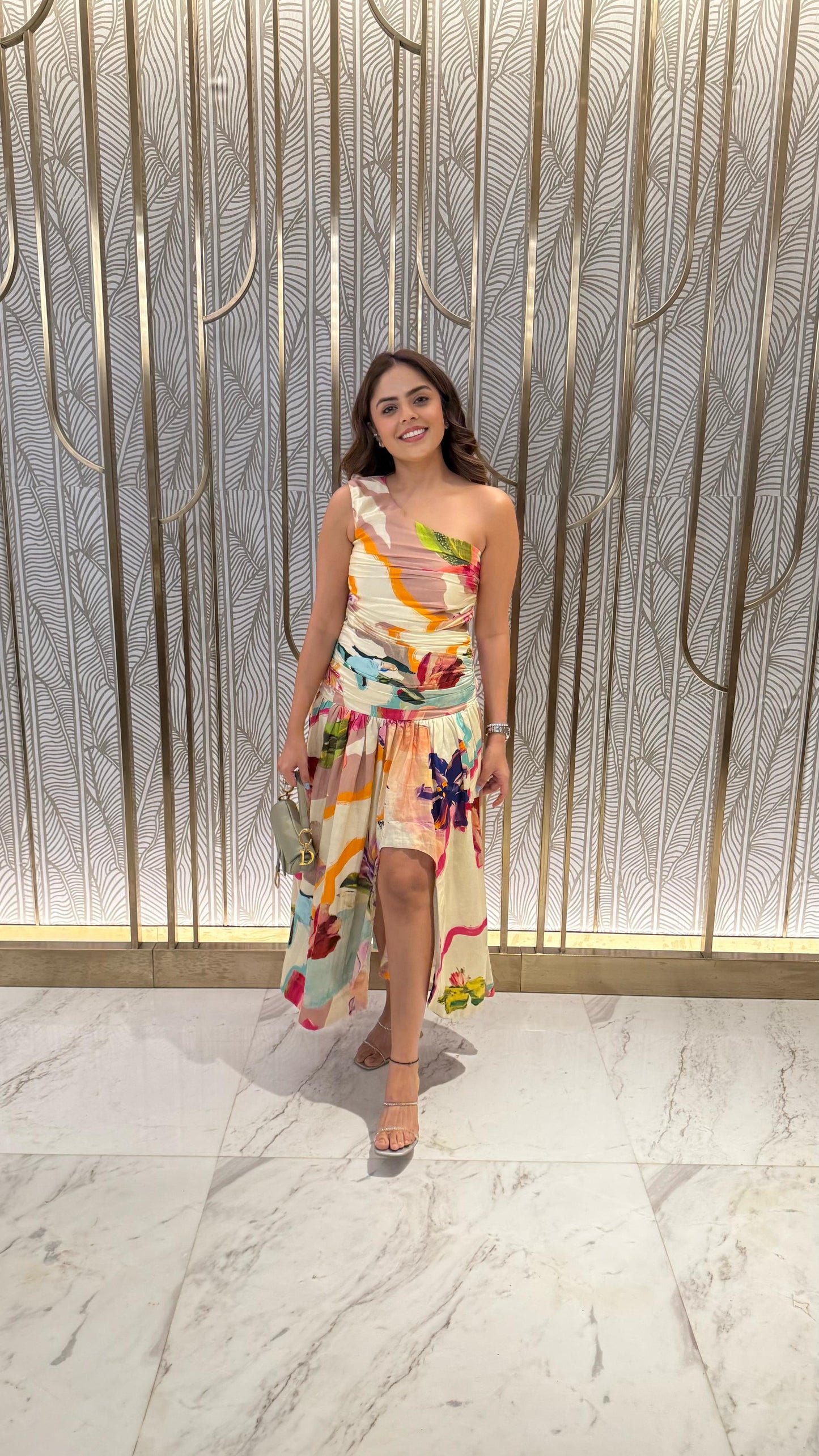 Nymphéa Long Cutout Dress