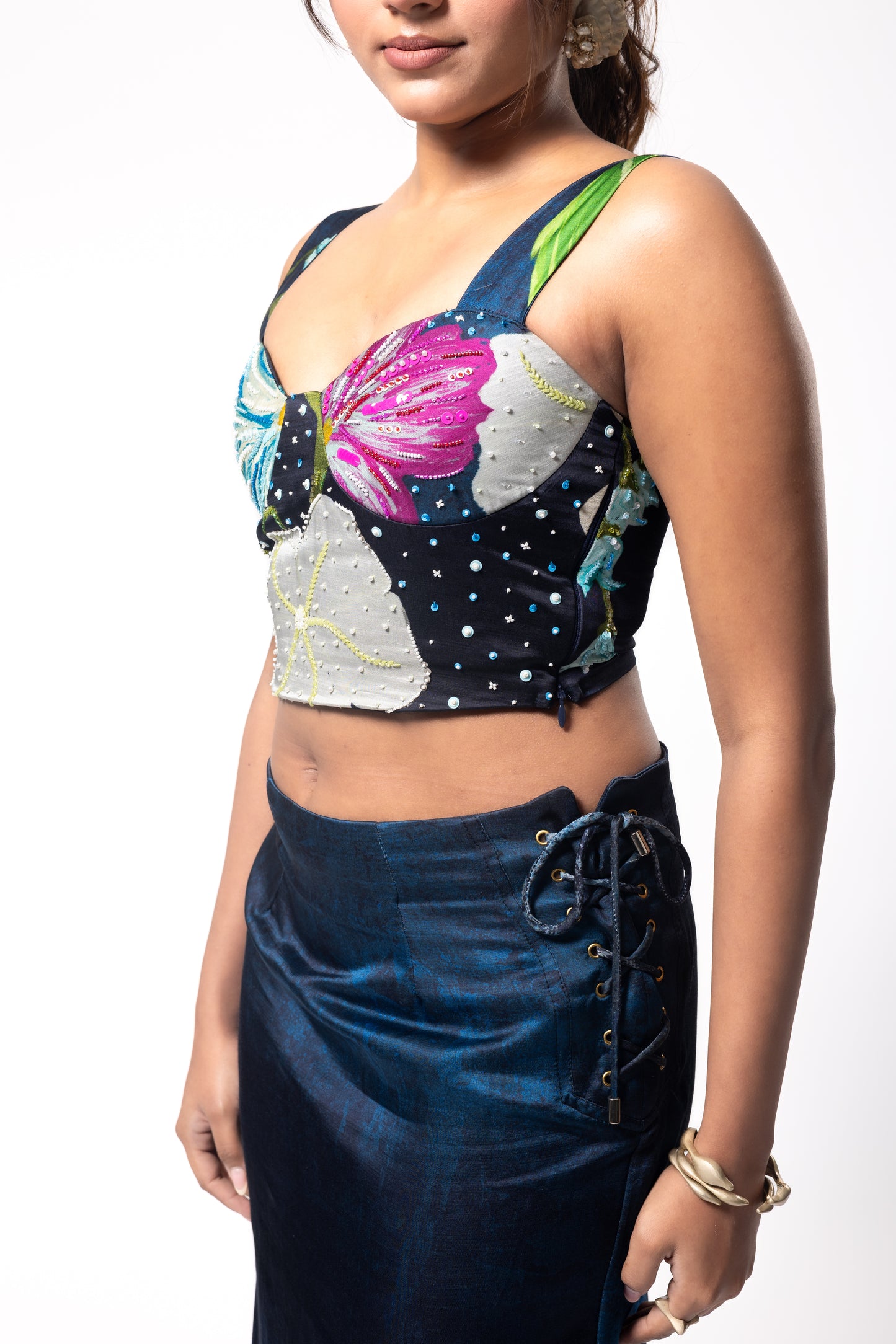 Noctura Bustier and Maxi Skirt