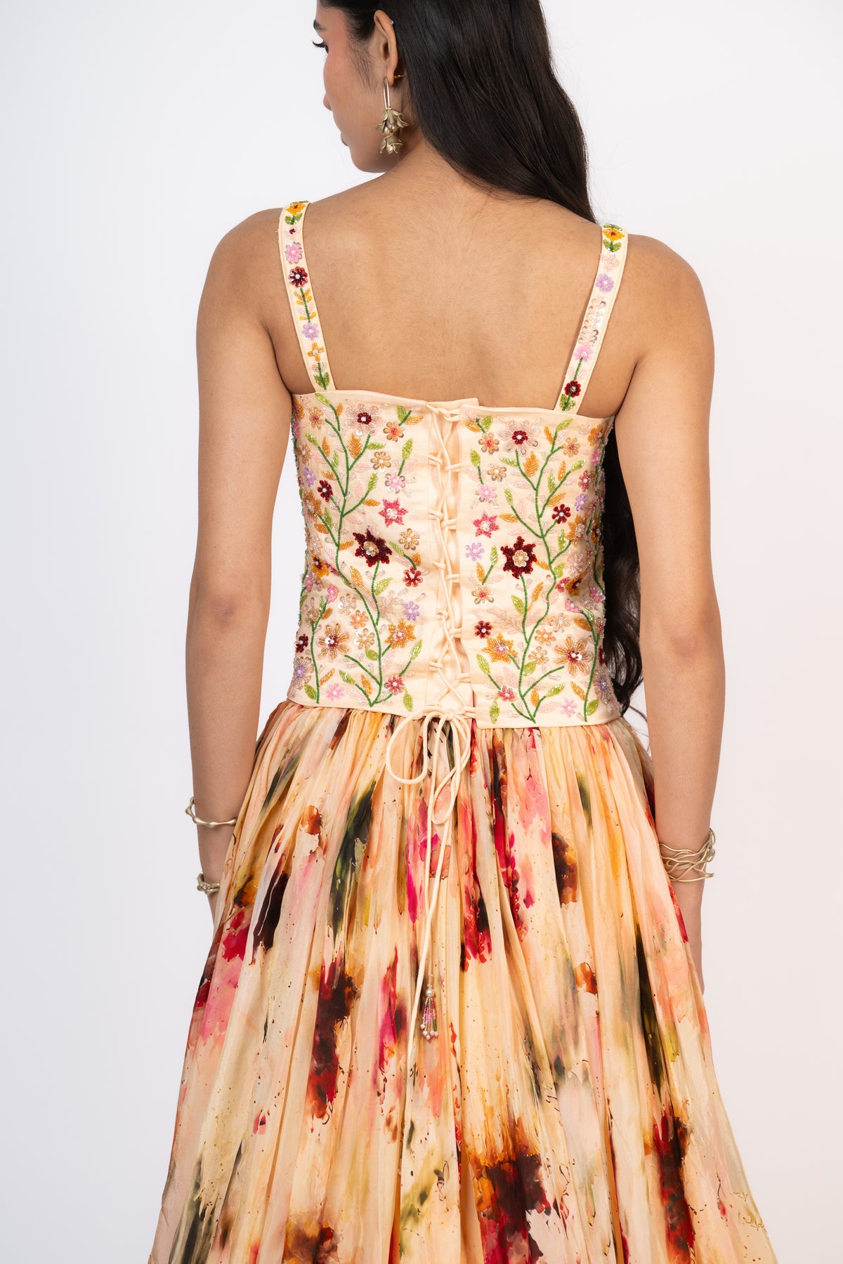 Pari Corset and Lehenga
