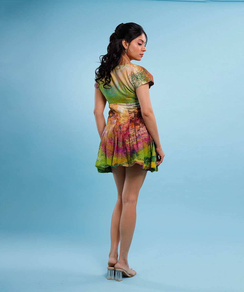 Serenna Bubble Mini Dress
