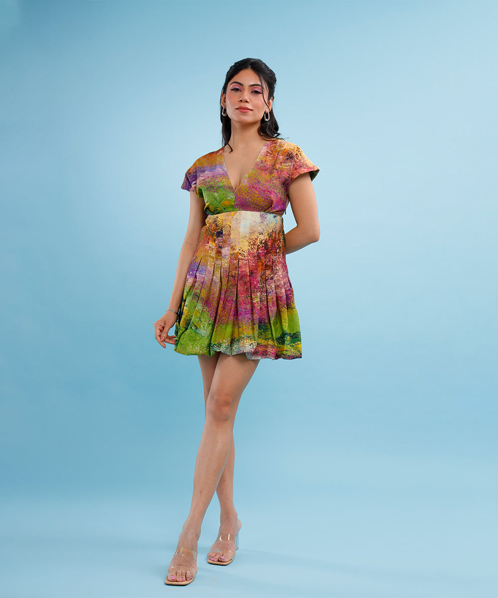 Serenna Bubble Mini Dress