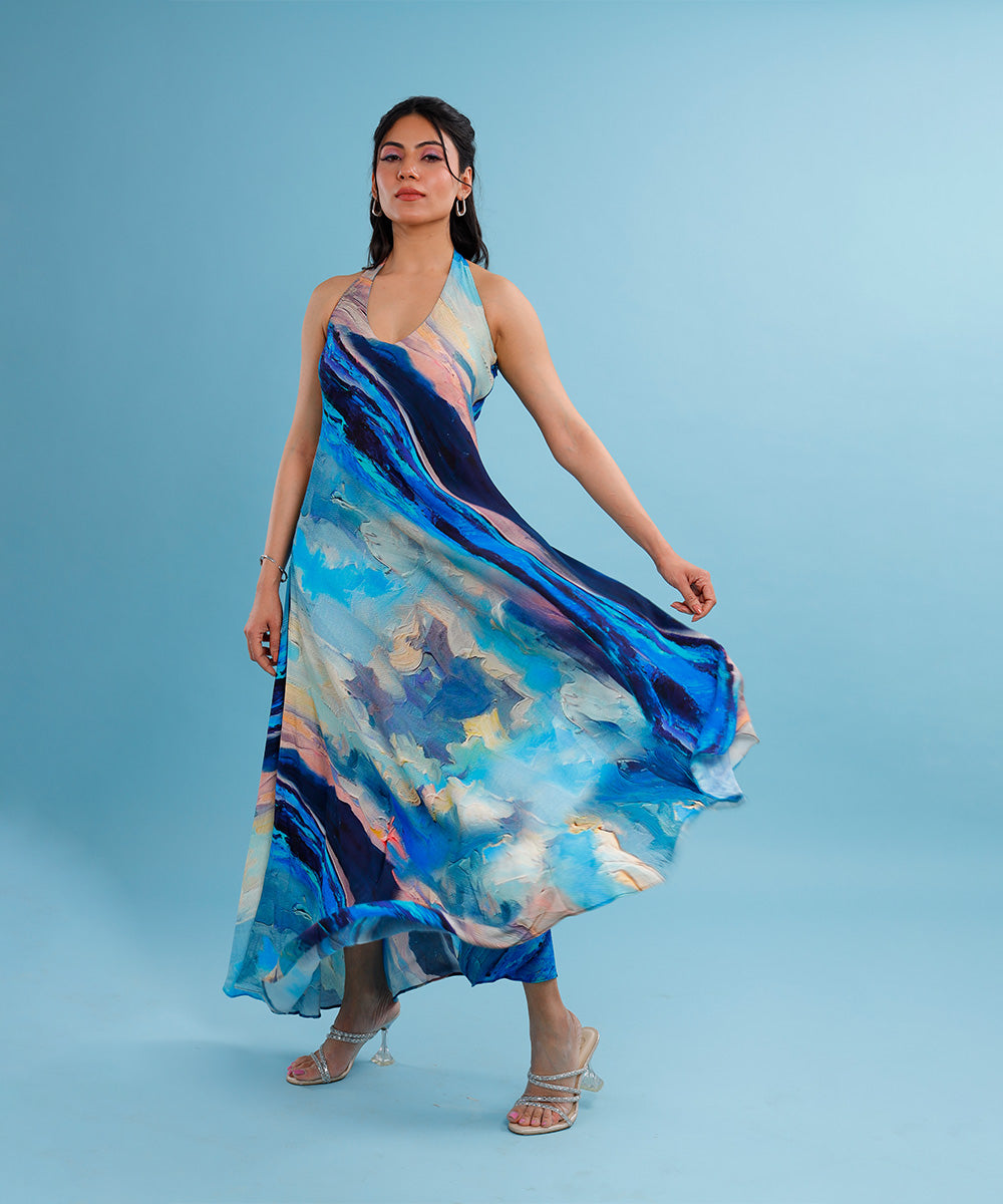 Celeste Bias Cut Dress