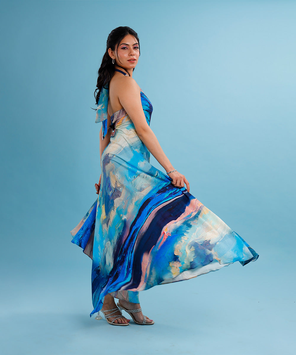 Celeste Bias Cut Dress