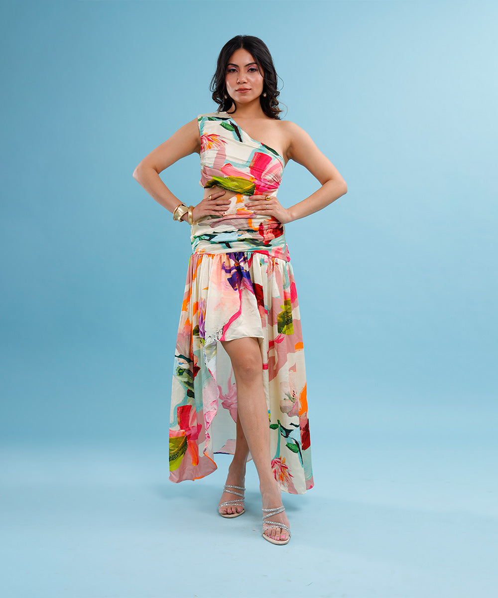 Nymphéa Long Cut out Dress