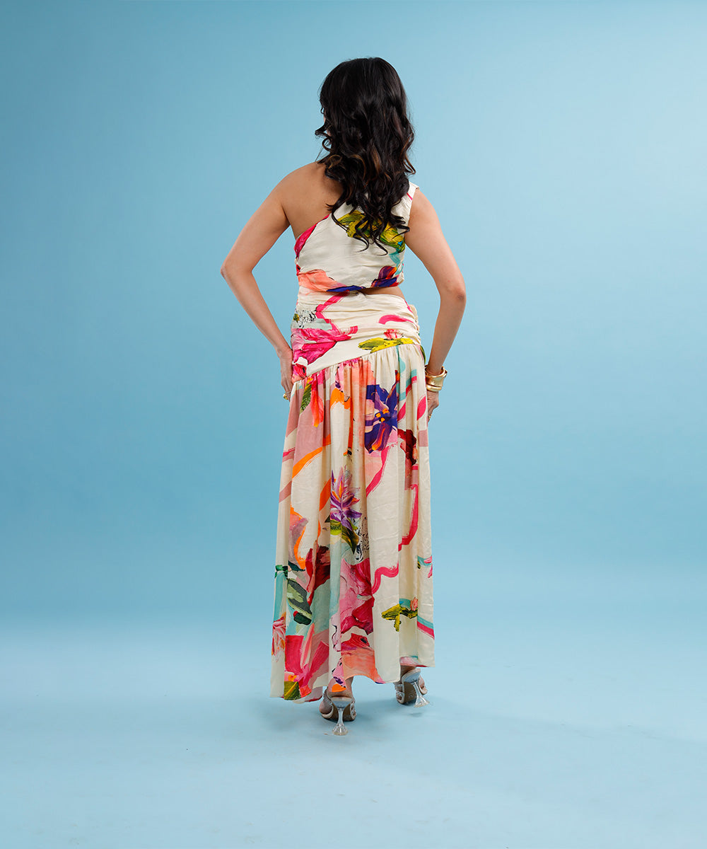 Nymphéa Long Cut out Dress