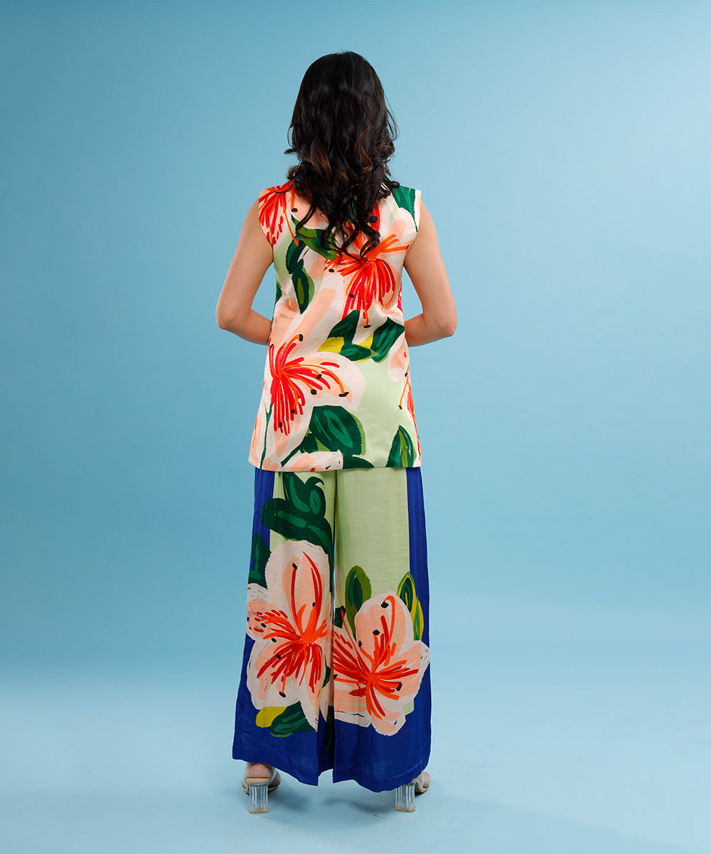 Éclora Sleeveless Blazer and Pants