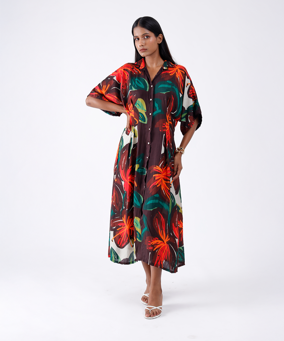 Floralys Kaftan Dress