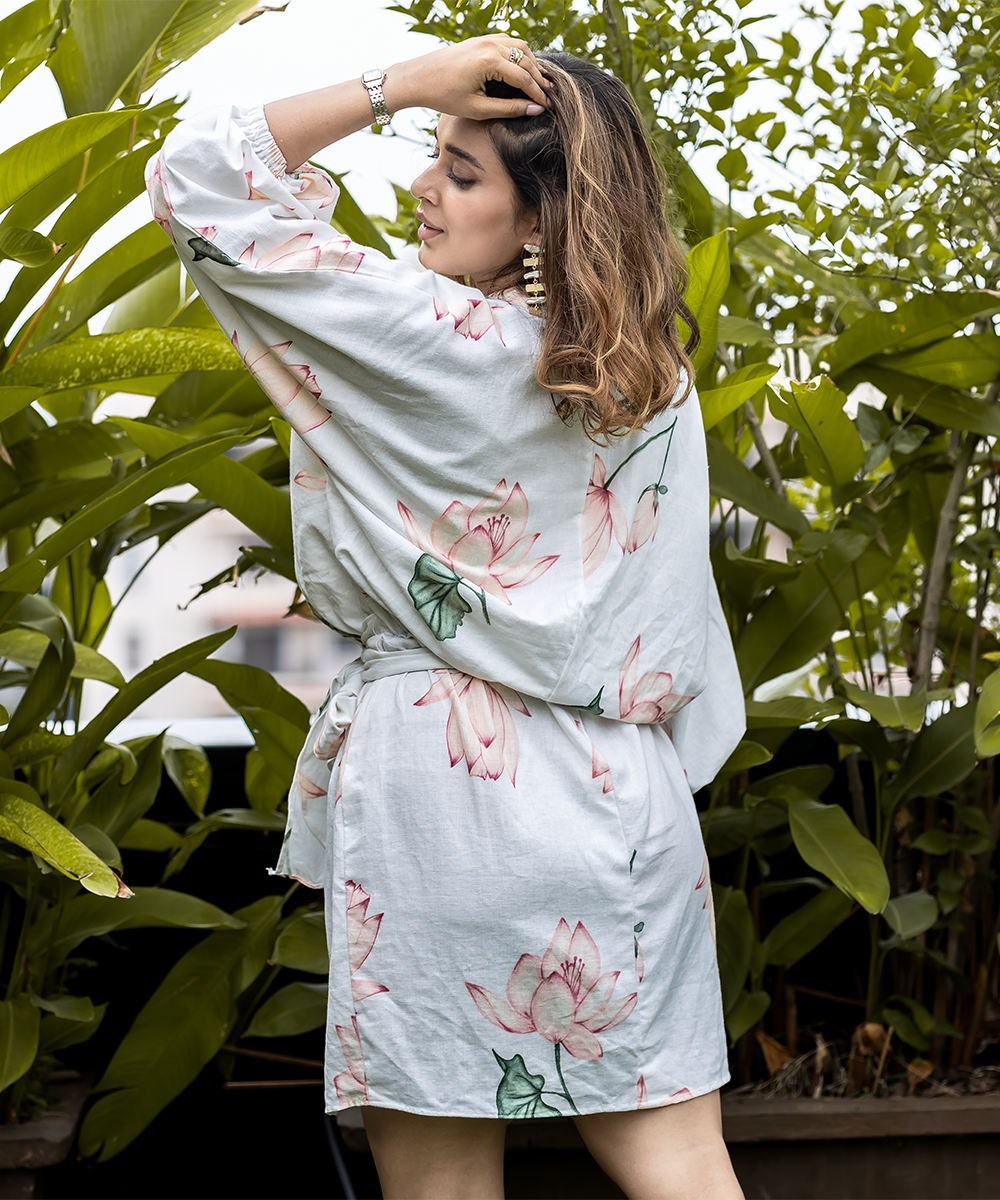 Lotus Robe Dress