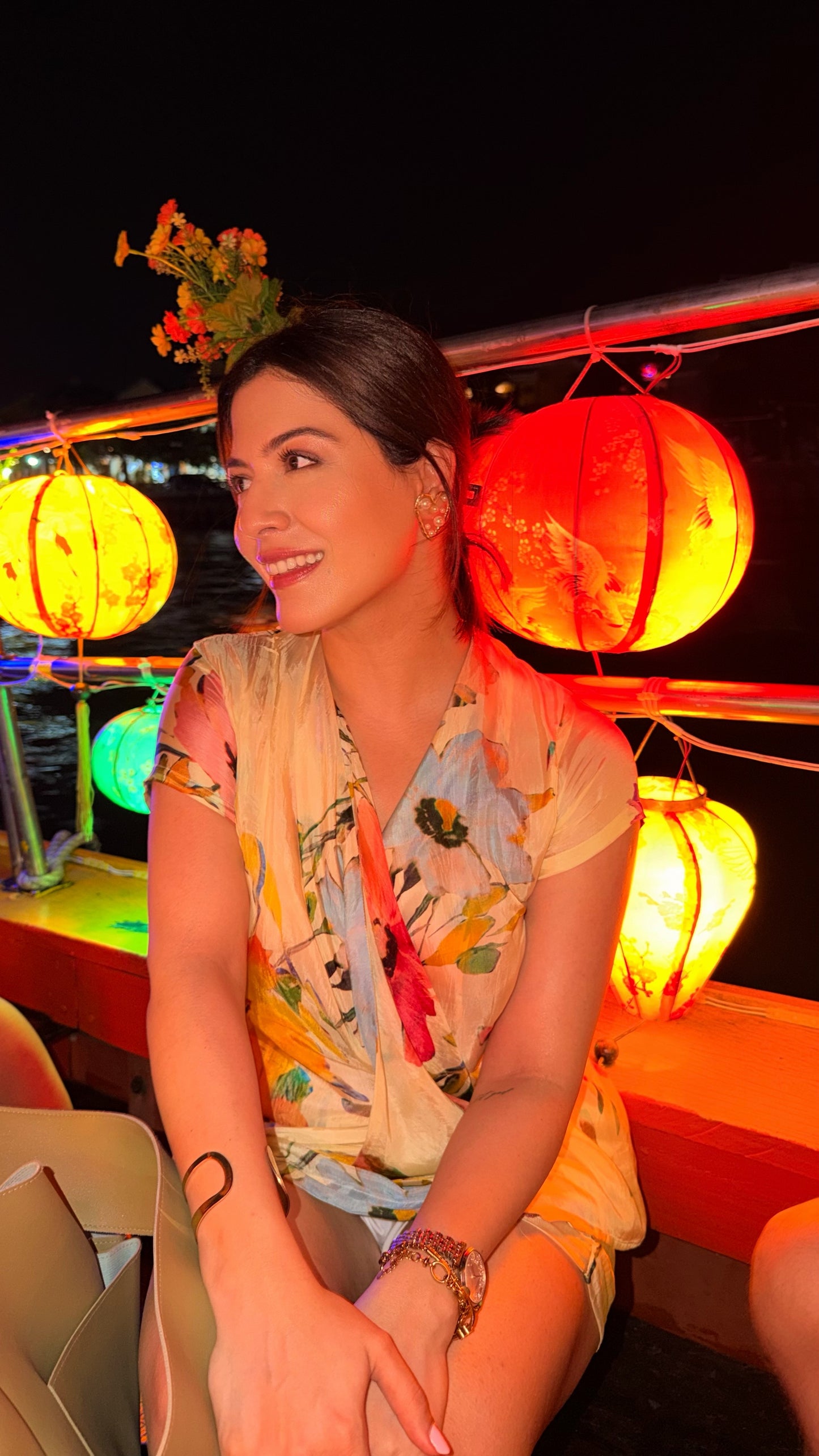 Disha Jethwani in Fleur Wrap Top and Skirt