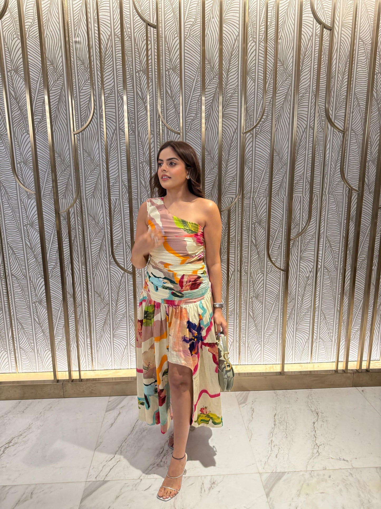 Nymphéa Long Cutout Dress