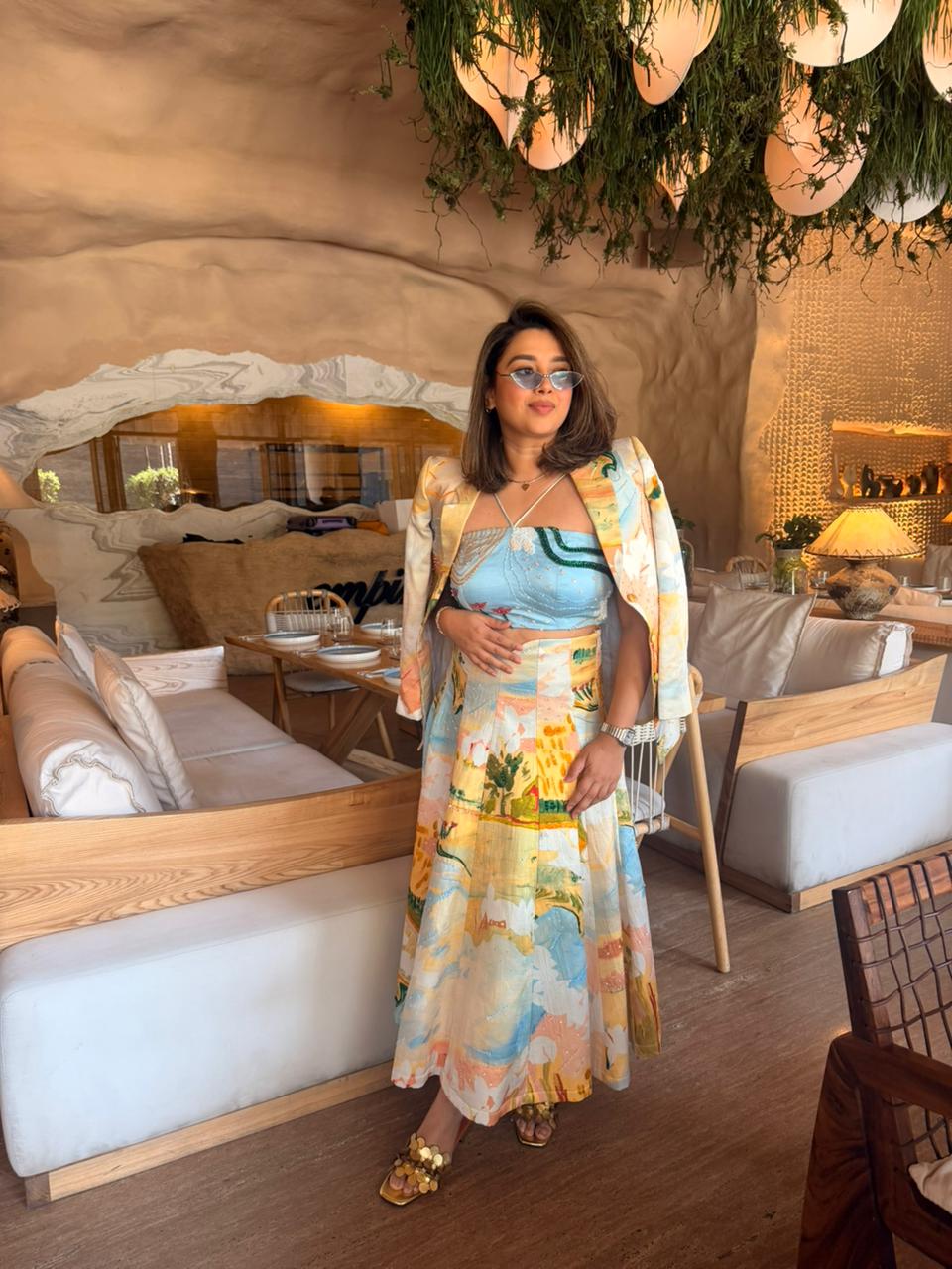Sonam Parmar Jhawar in Solace Set