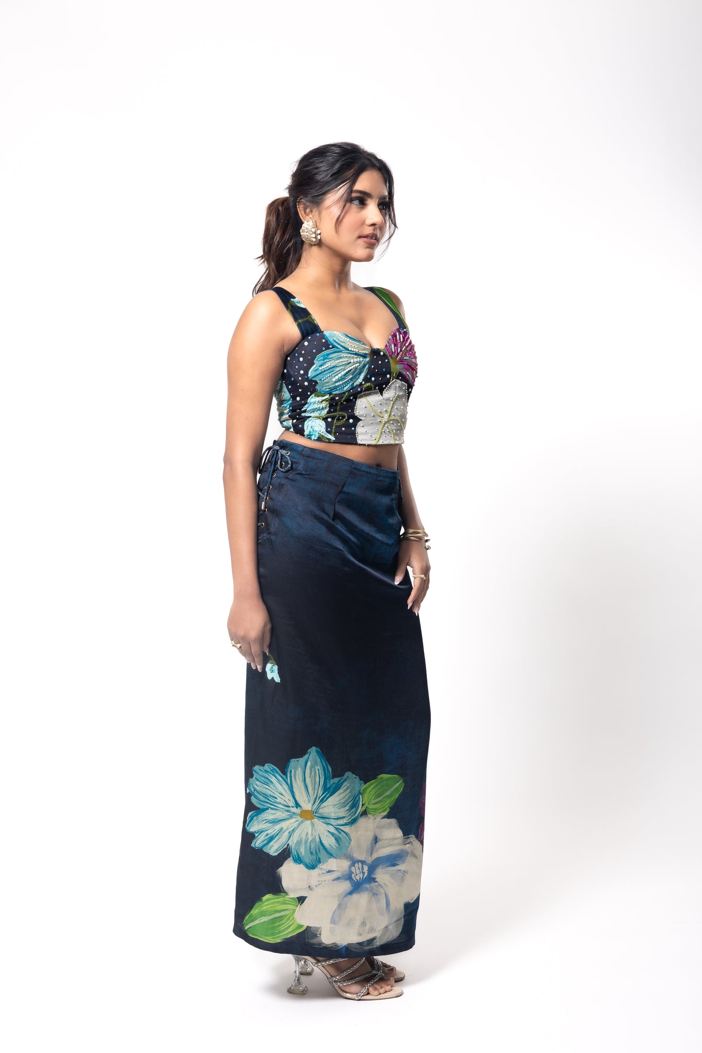 Noctura Bustier and Maxi Skirt