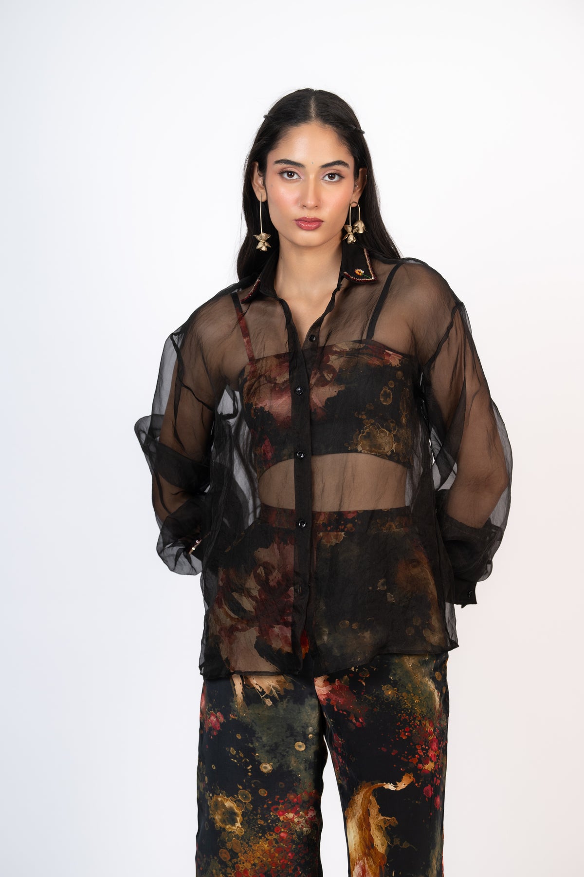 Pataka Organza Shirt Set