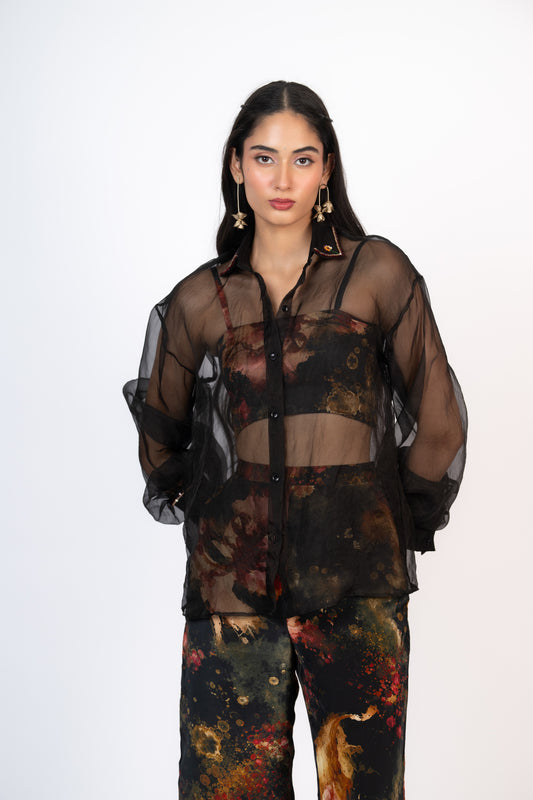 Pataka Organza Shirt Set