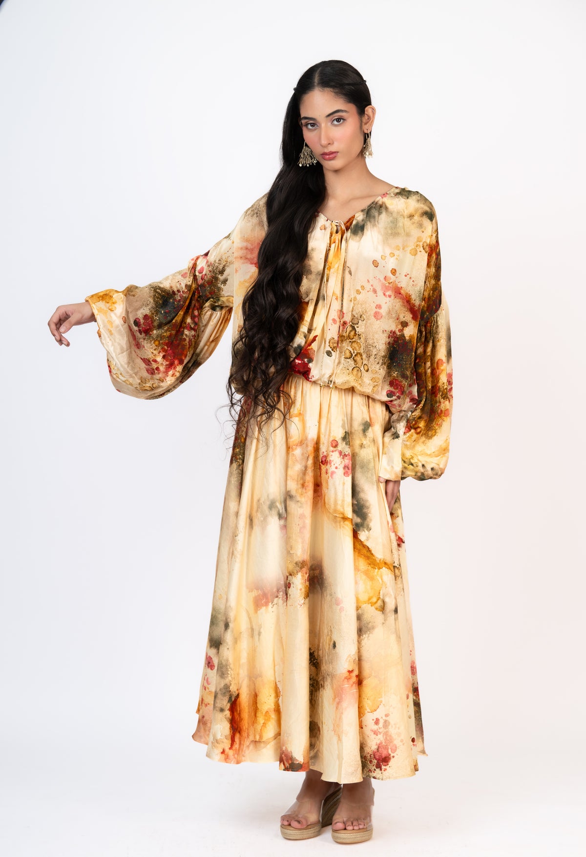 Noor Pleated Set