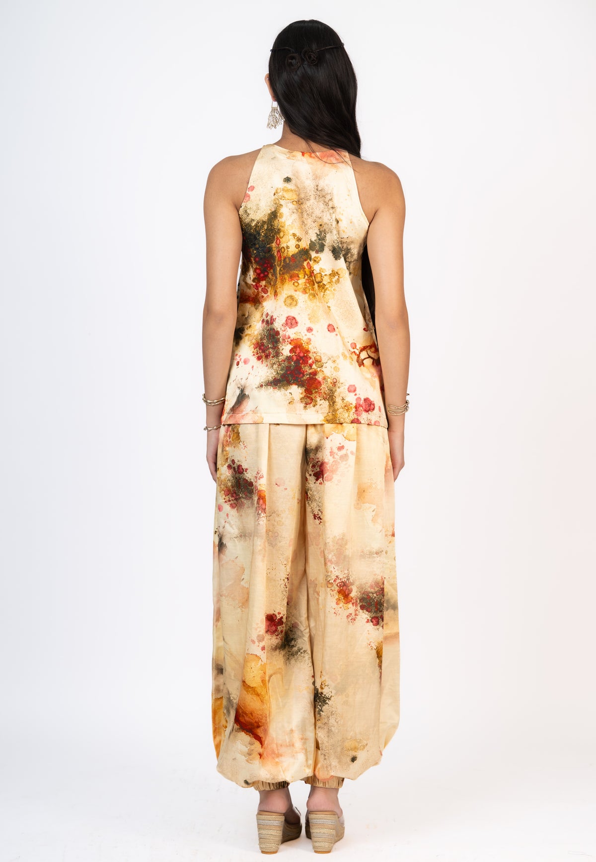 Noor Asymmetrical Top Set