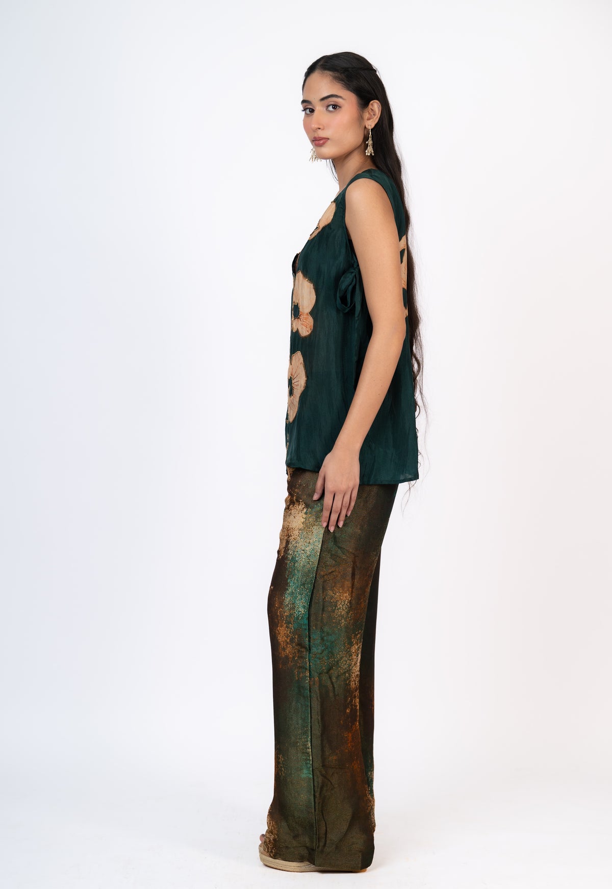 Gul Green Apron Set