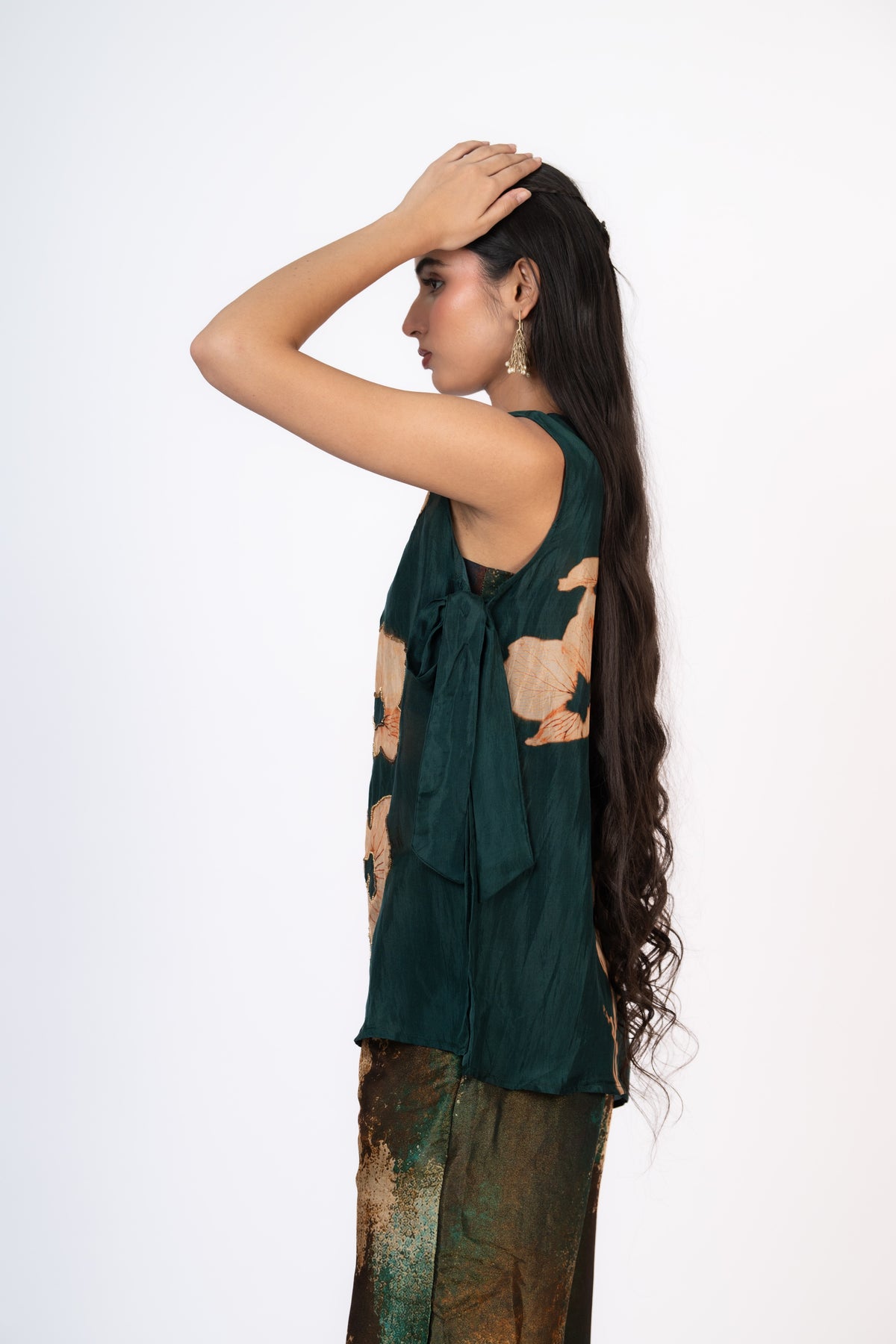 Gul Green Apron Set