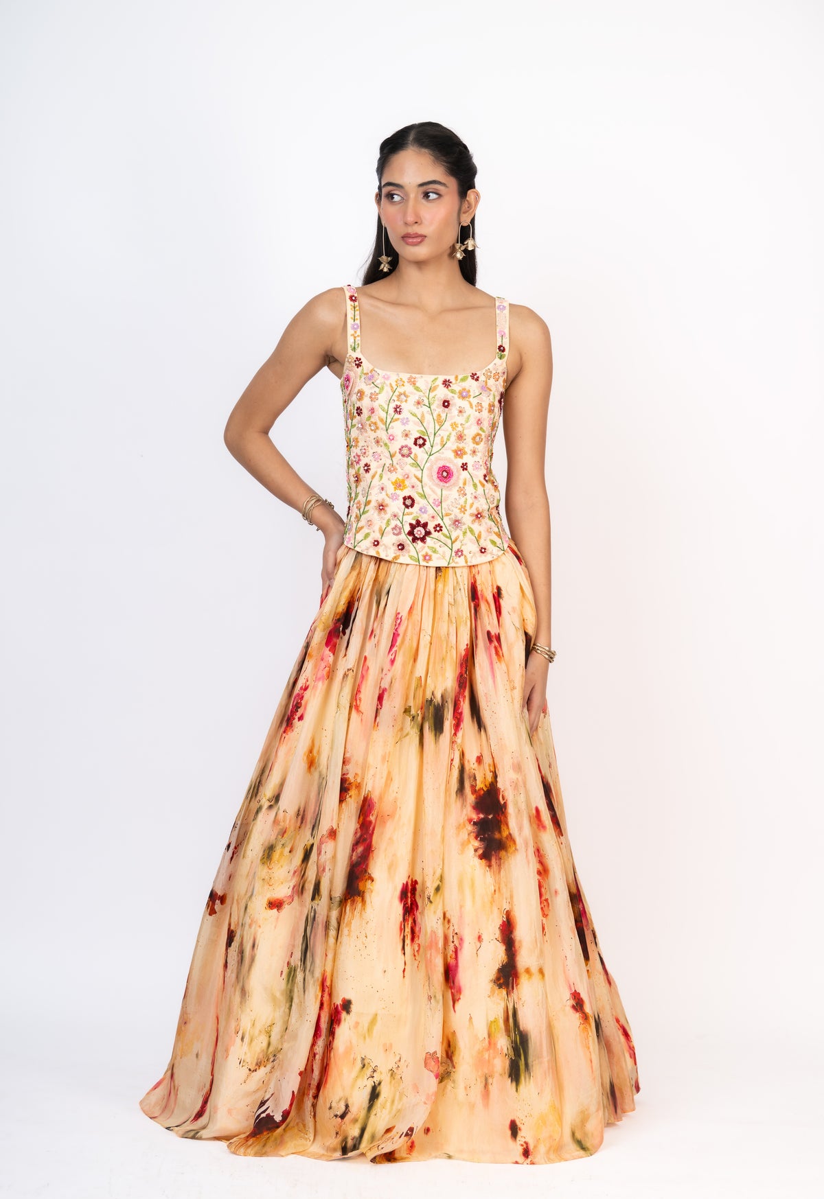Pari Corset and Lehenga