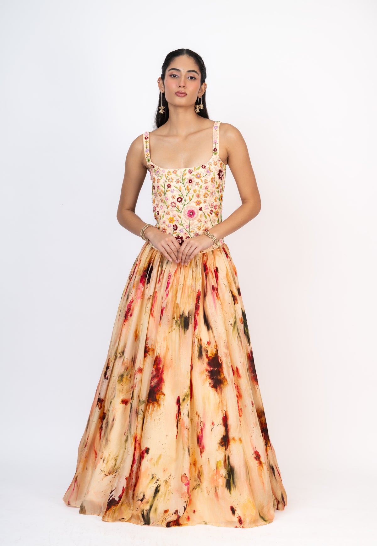 Pari Corset and Lehenga