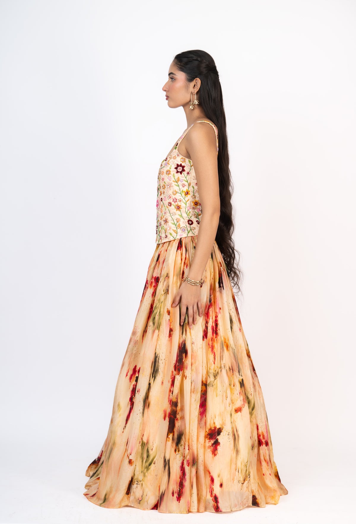 Pari Corset and Lehenga