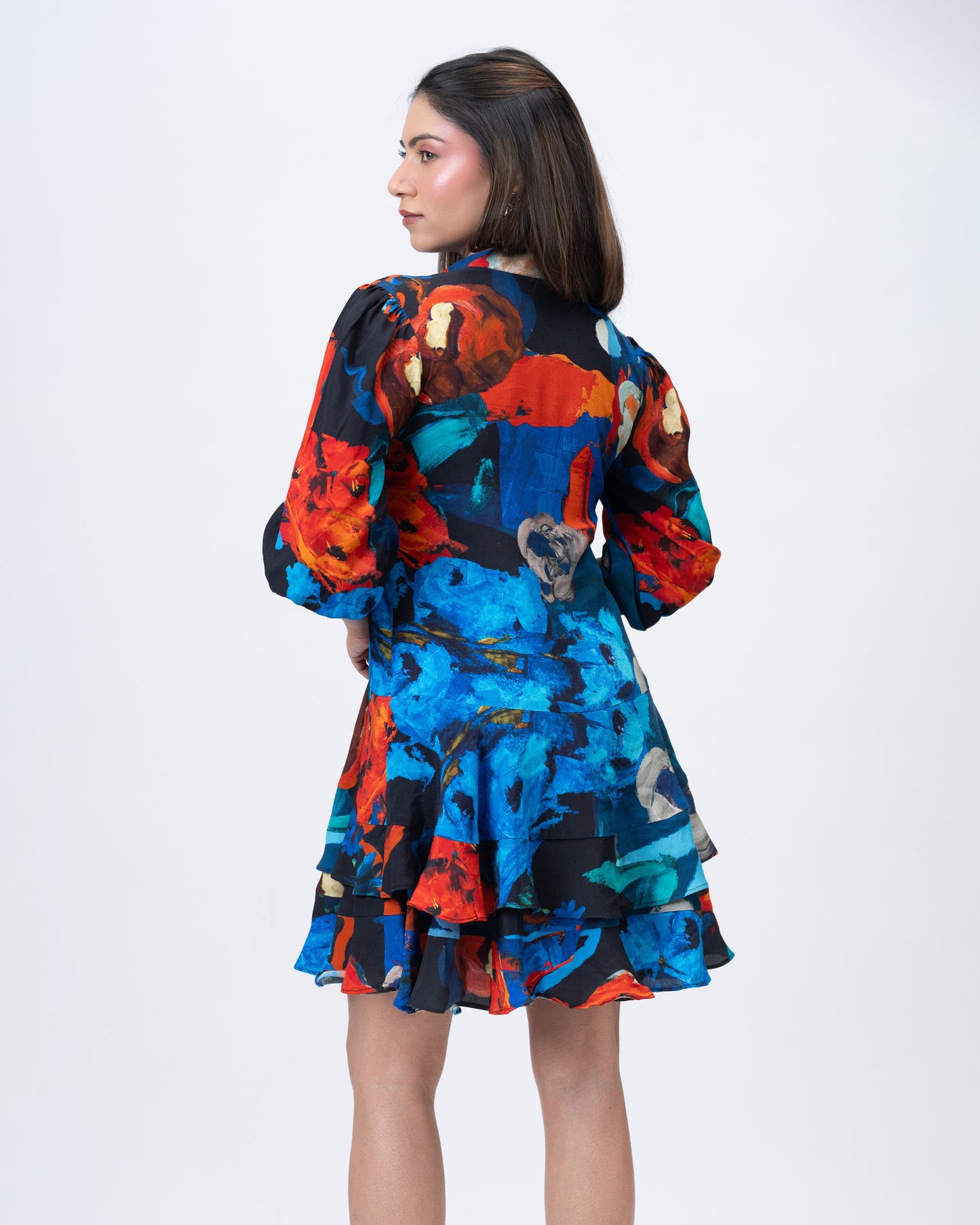 Parade Noir Mini Frill Dress