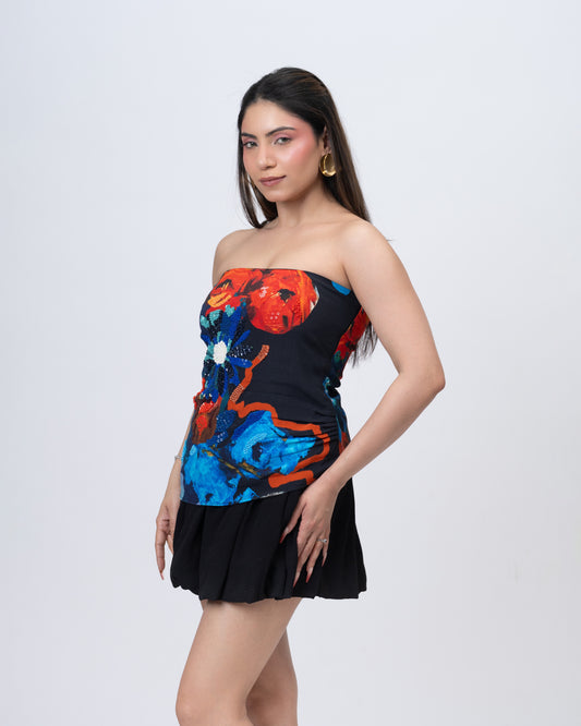 Parade Noir Tube Top and Bubble Skirt