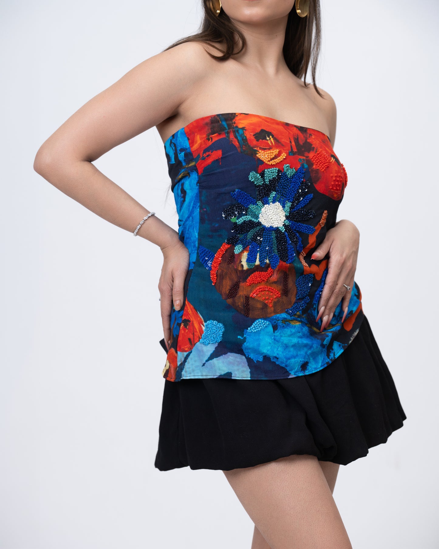 Parade Noir Tube Top and Bubble Skirt