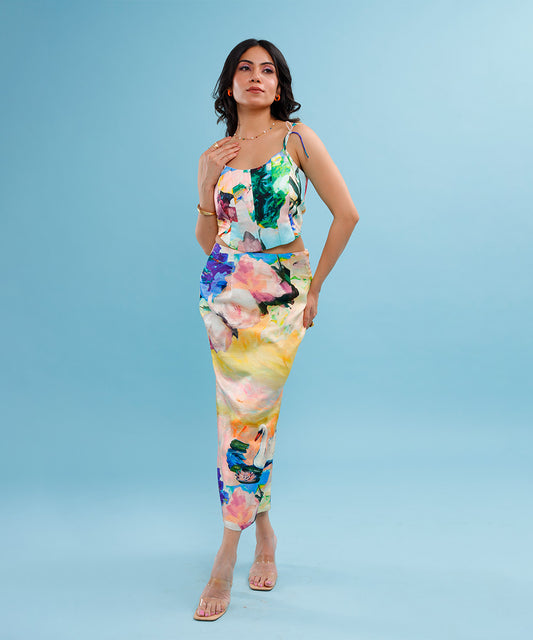 Cyphéa Corset and Midi Skirt